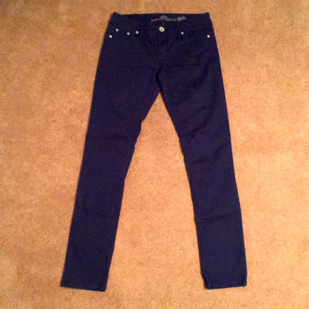 Navy Dressy Jeans